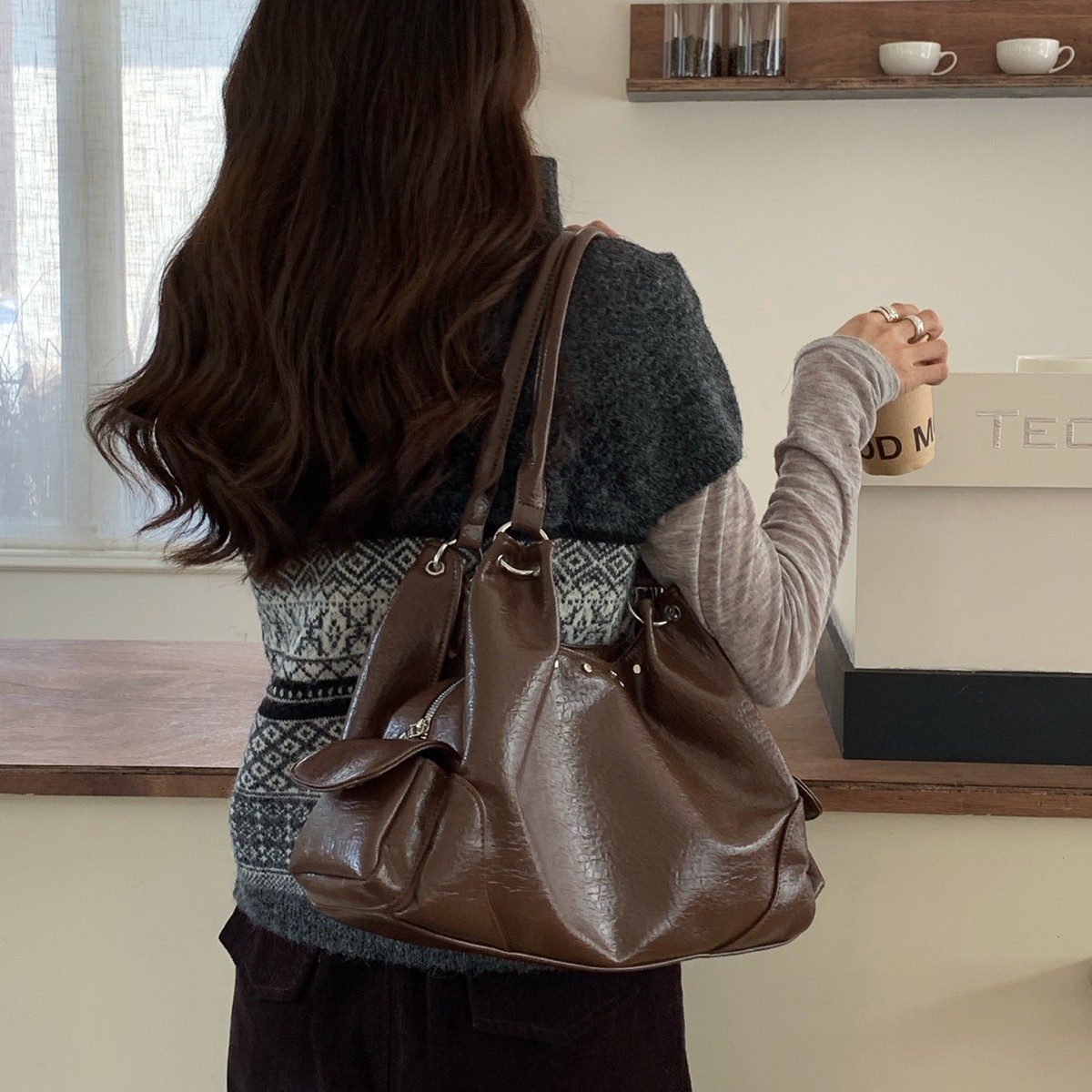 กระเป๋าถือผู้หญิงสไตล์ลำลอง ปร - Women Hand Bags For Office บทวิจารณ์และราคา
