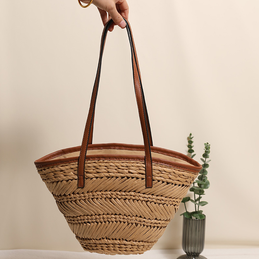 กระเป๋าสานทรงตะกร้าสำหรับฤดูร้ - Women'S Raffia Bags บทวิจารณ์และราคา