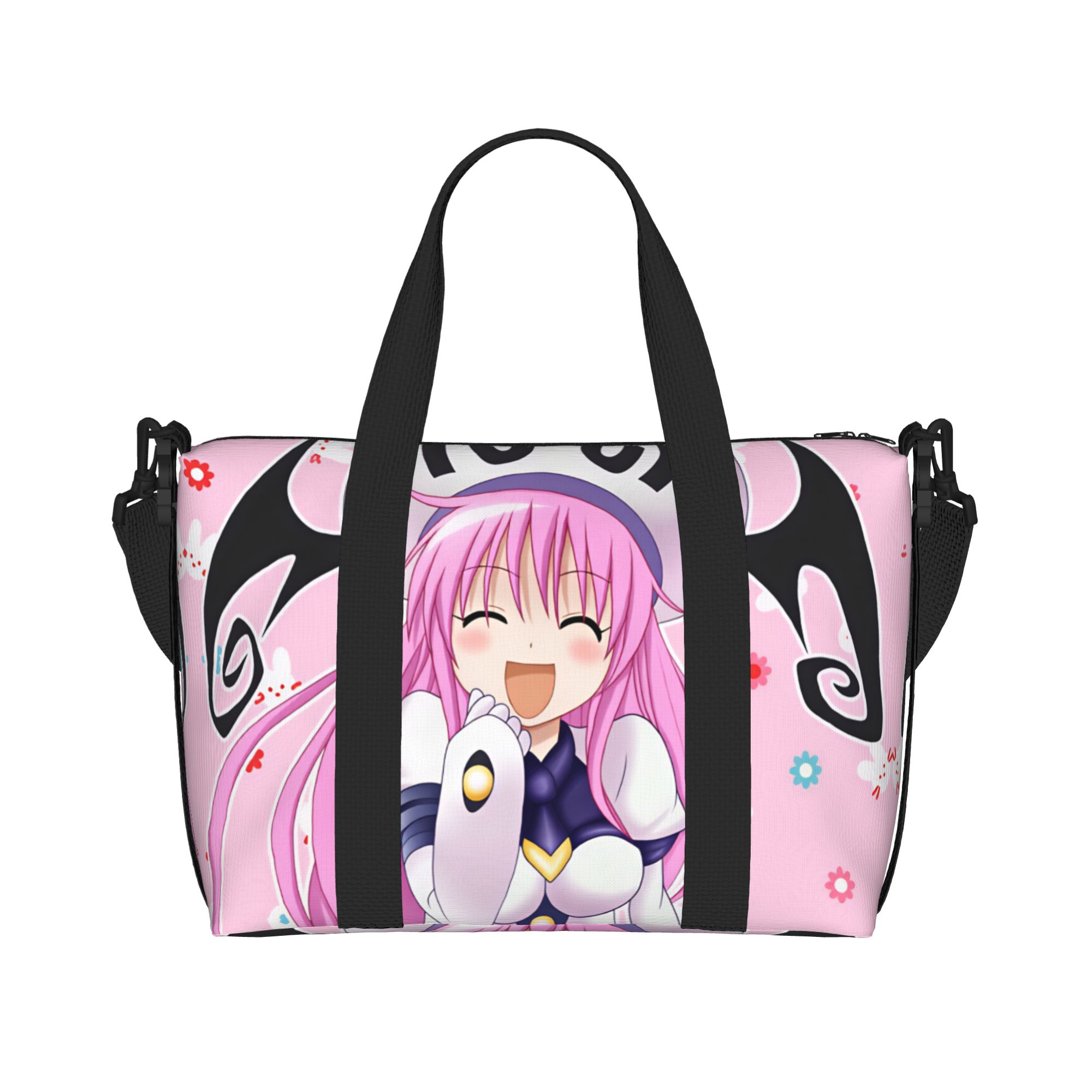 กระเป๋าช้อปปิ้งลายอนิเมะ Lala  - Women Bags Ru บทวิจารณ์และราคา