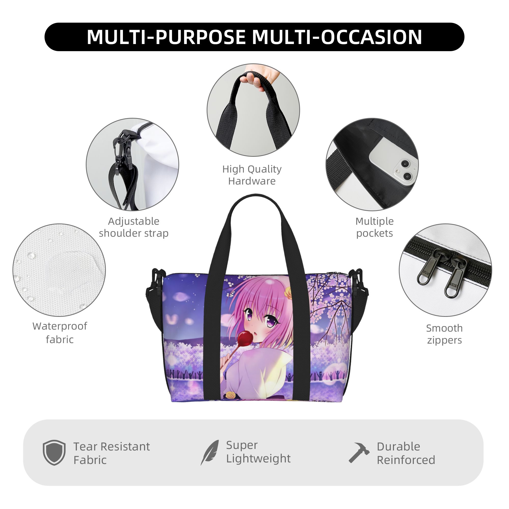 กระเป๋าโท้ทชายหาด Momo Belia D - Women Bags Ru บทวิจารณ์และราคา