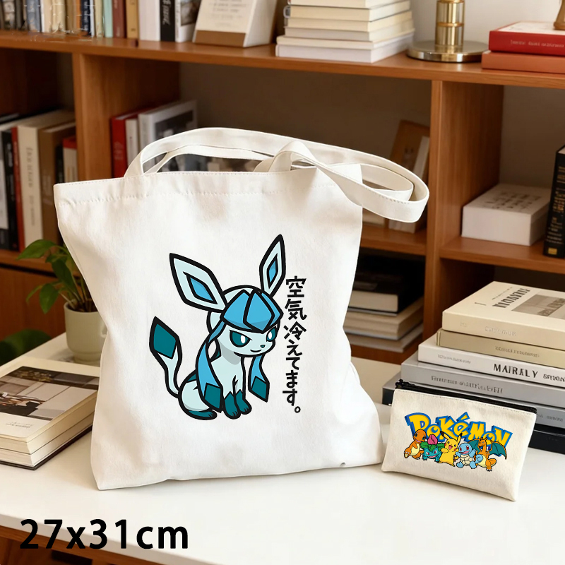 ชุดกระเป๋าผ้าแคนวาสโปเกมอน 2 ช - Women'S Bags Handbags บทวิจารณ์และราคา