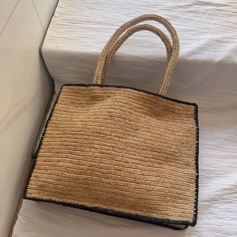 กระเป๋าสะพายไหล่ทอจากเส้นใยราฟ - Women'S Raffia Bags บทวิจารณ์และราคา