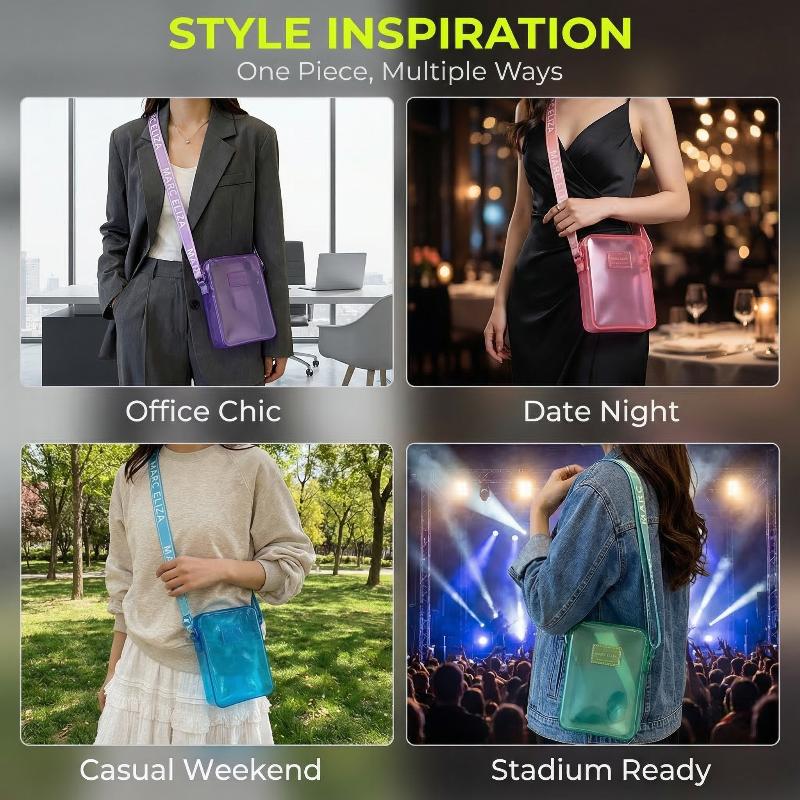 ใหม่แฟชั่นกระเป๋าผู้ส่งสาร PVC - Women'S Bags Handbags บทวิจารณ์และราคา