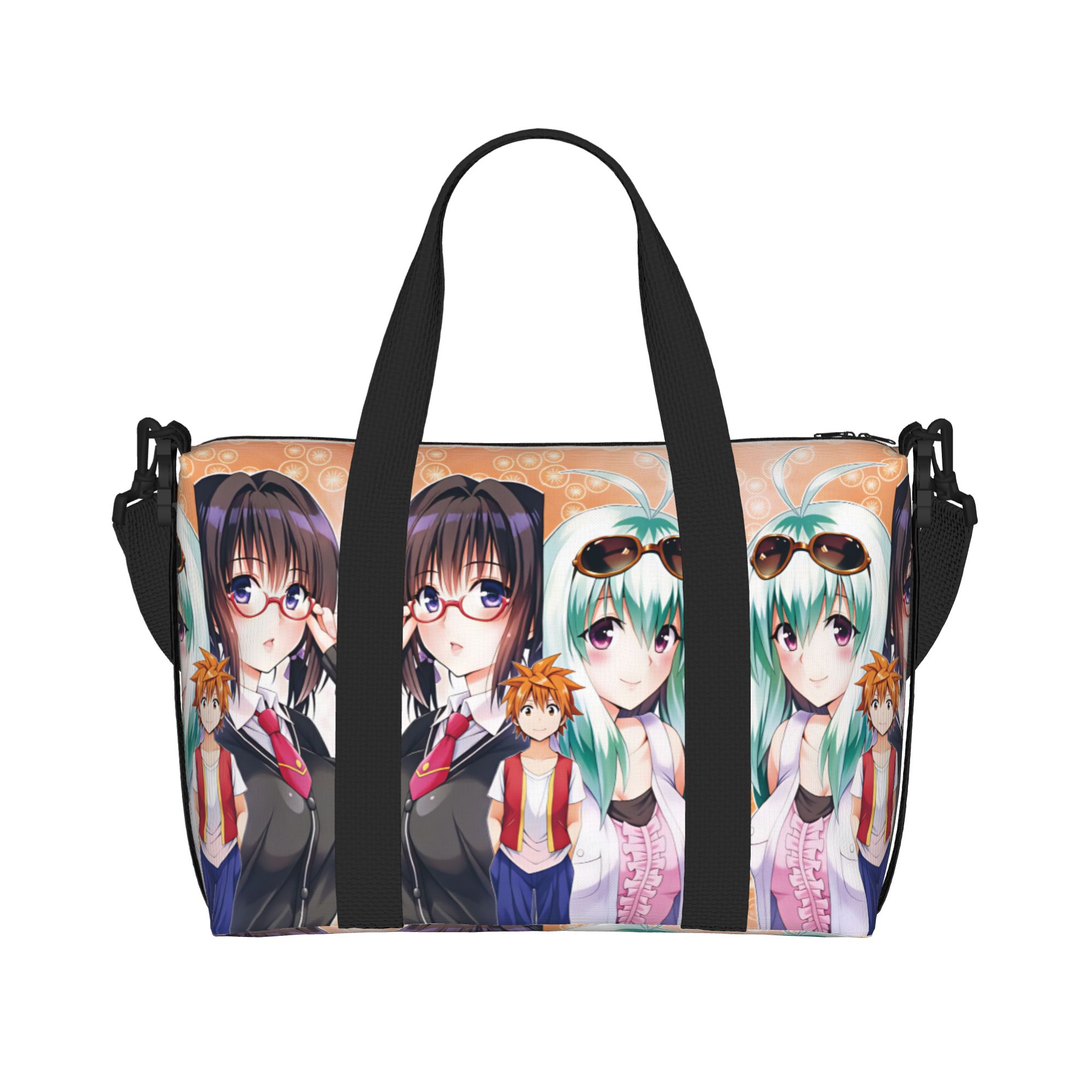 กระเป๋าโท้ทชายหาดลายอนิเมะสั่ง - Women Bags Ru บทวิจารณ์และราคา